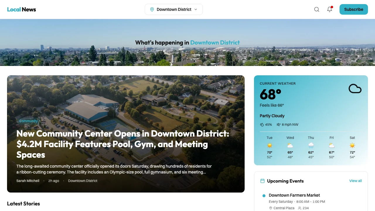 Loading preview of Daily Neighbor